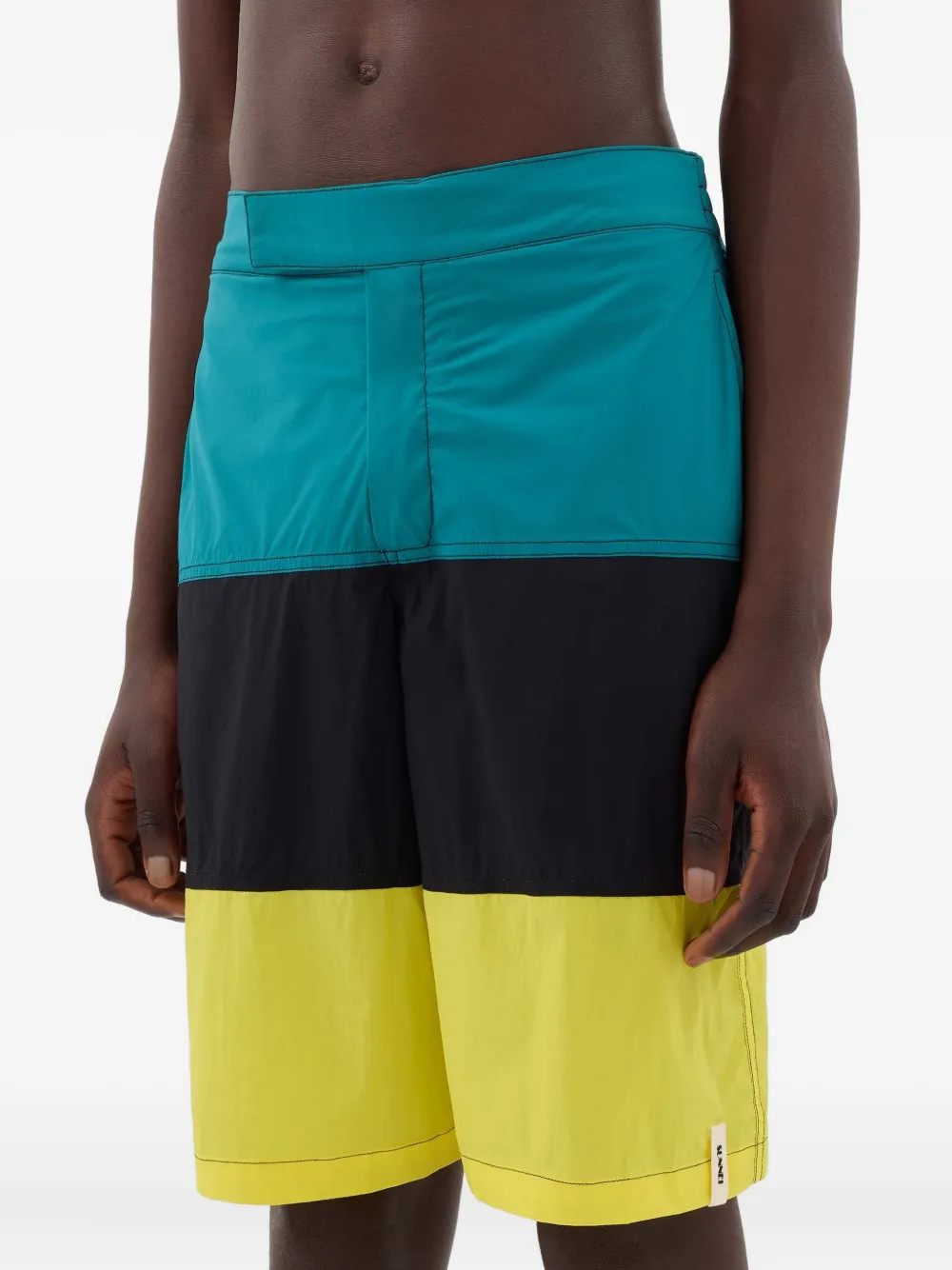 Sunnei Zwembroek met vlakken Blauw