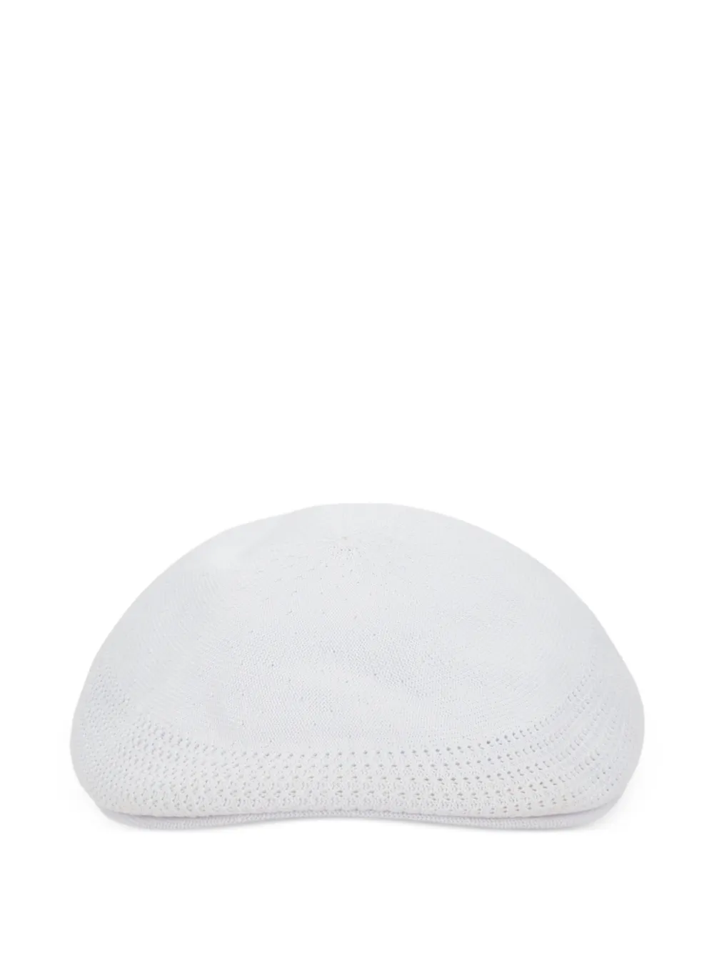 Kangol logo-detail baker boy cap - Bianco