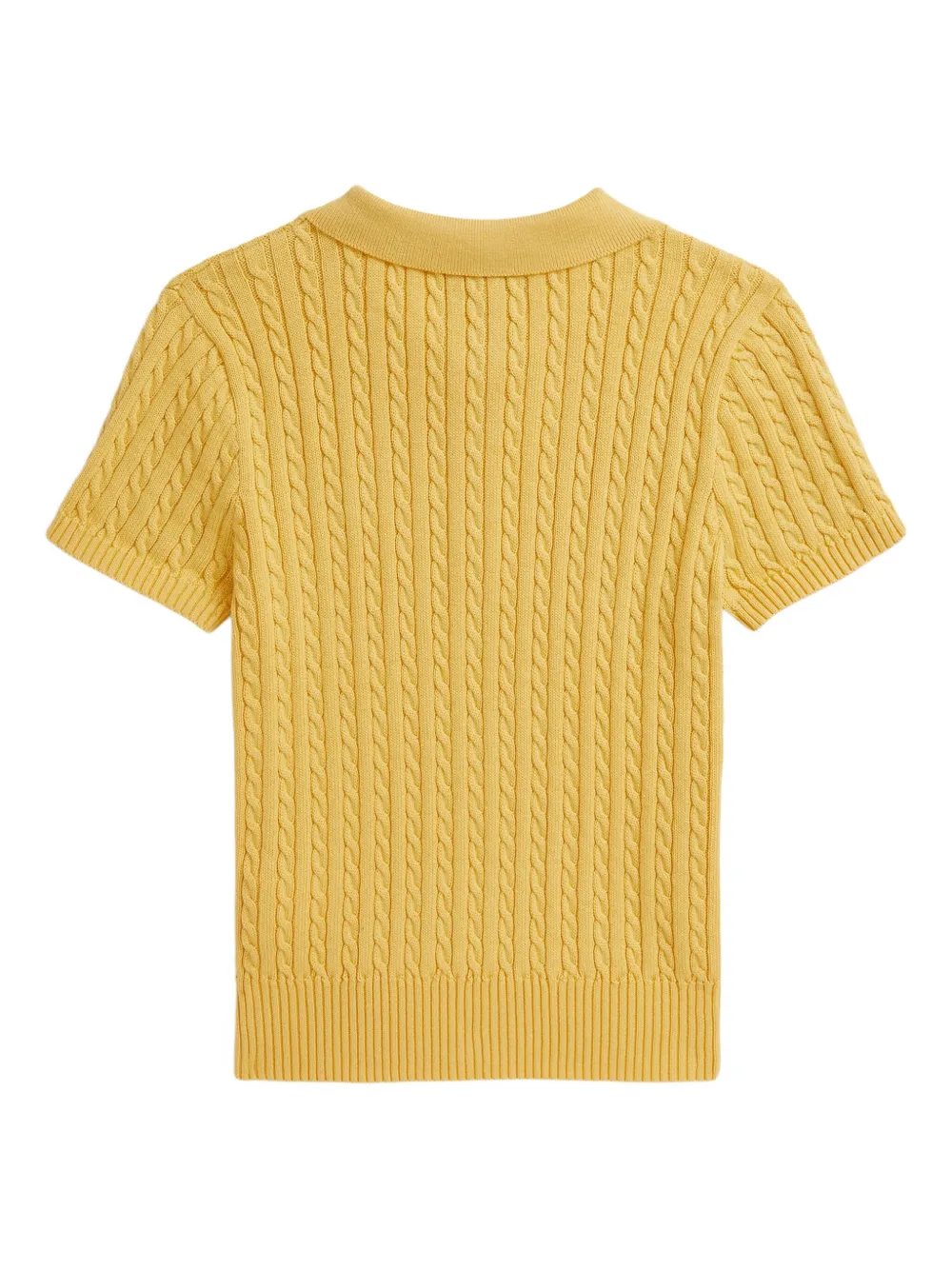 POLO RALPH LAUREN KIDS cable-knit polo shirt | Boys Polo Shirts | Image 2