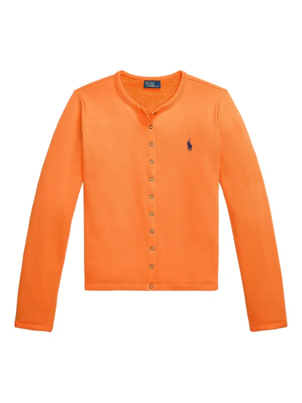 POLO RALPH LAUREN ニットカーディガン オレンジ S 厚手 上品 Polo by Ralph Lauren オレンジ カーディガン US XS - メルカリ