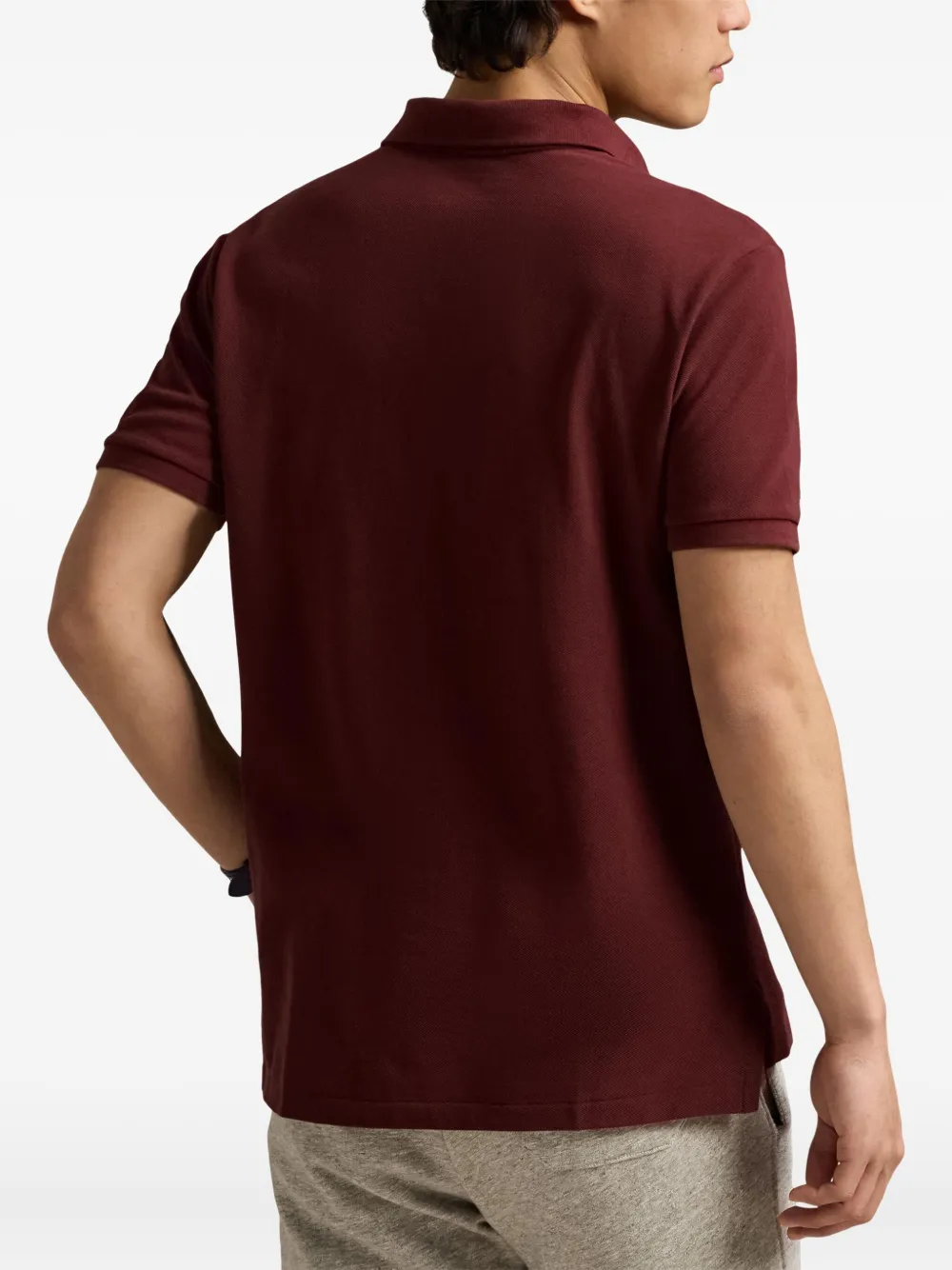 Polo Ralph Lauren Piqué poloshirt Rood