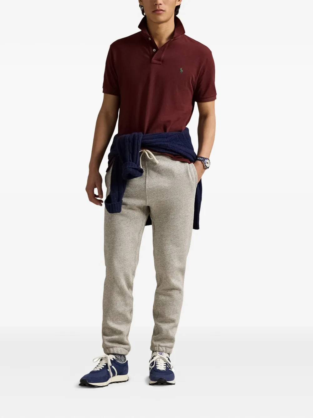 Polo Ralph Lauren Piqué poloshirt Rood