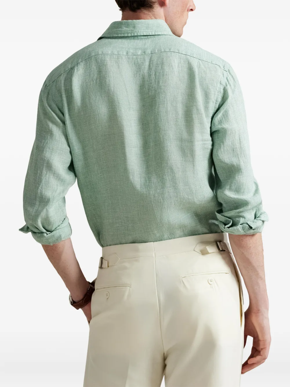 Polo Ralph Lauren Linnen overhemd Groen