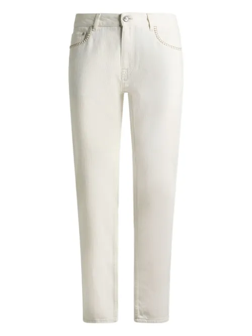 ETRO jean à poches cousues - Blanc - ETRO - Modalova
