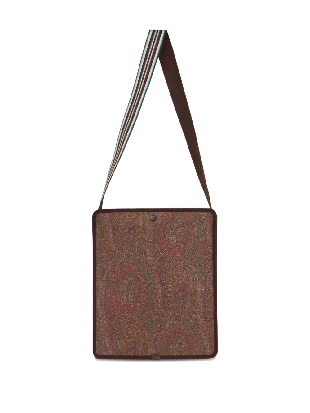 ETRO medium Arnica paisley-pattern messenger bag Bruin