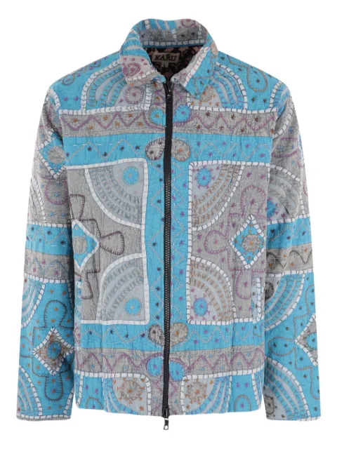 Kartik Research patchwork-embroidered jacket
