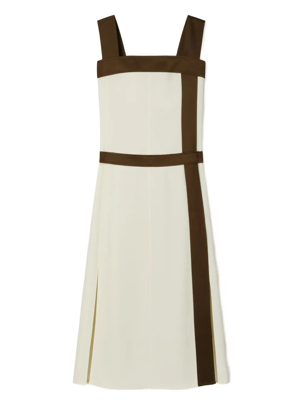 Tory Burch Maxi-jurk met vlakken Beige