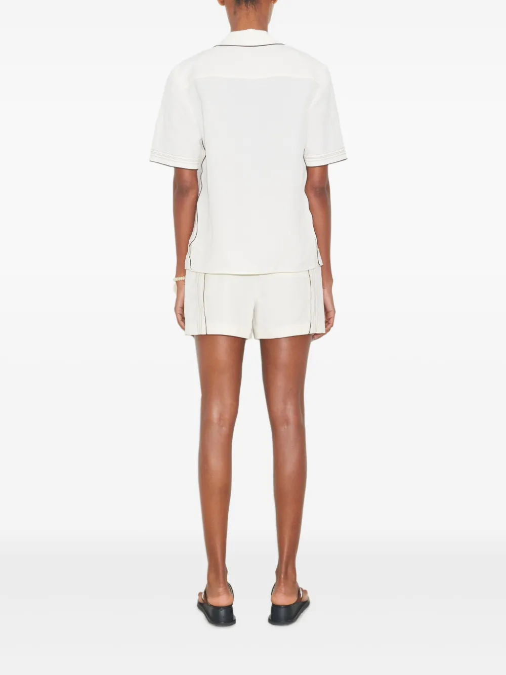 Tory Burch High waist shorts Wit