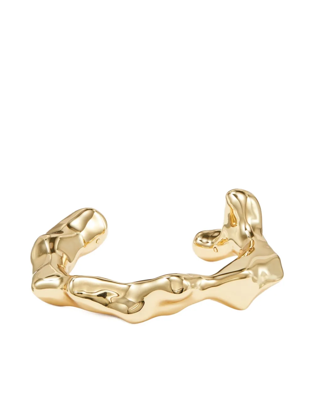 Tory Burch brazalete esculpido | dorado | Image 1