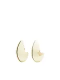 Tory Burch curved dome earrings - Neutrals