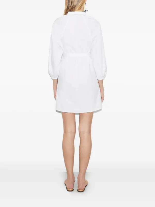 TORY BURCH ベルテッド シャツドレス在庫かぎり★関税/送料込 Tory Burch Belted Jersey Shirt Dress | Black | FARFETCH