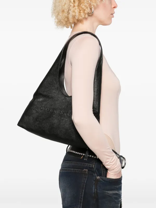 ショルダーバッグ・ポシェット Alexander Wang Pike Small Hobo Shoulder Bag - Leather - Alexander Wang Pike Small Hobo Bag in Vintage Tan | REVOLVE