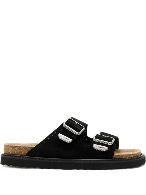 AllSaints Randal double-buckle sandals