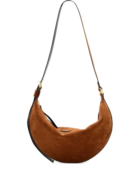 AllSaints suede crossbody bag