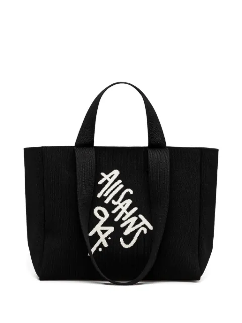 AllSaints Izzy logo-detail tote bag
