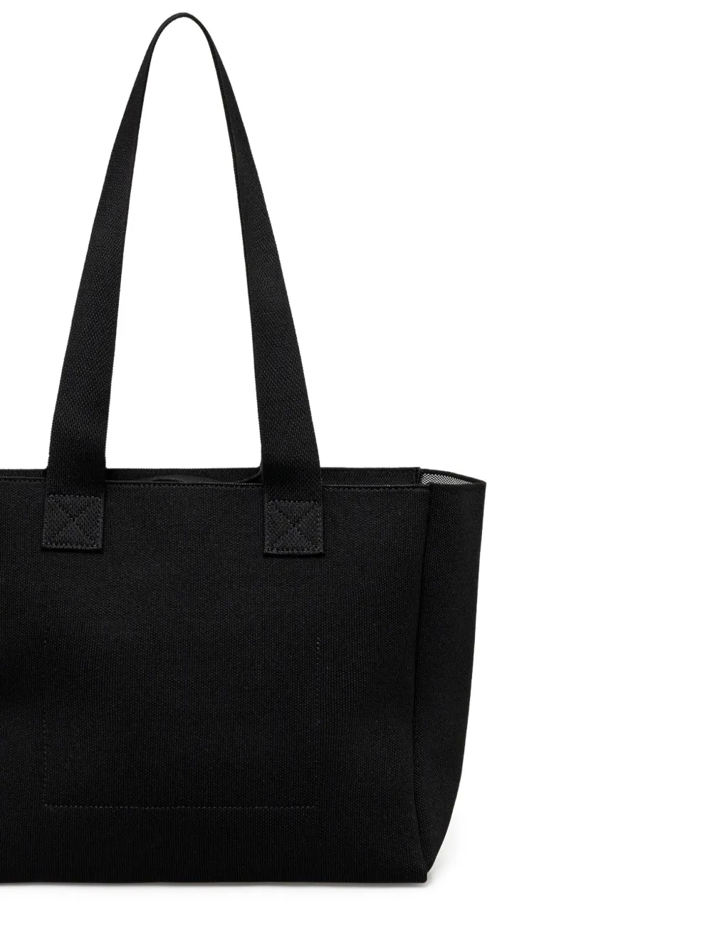 AllSaints Izzy shopper met logodetail - Zwart