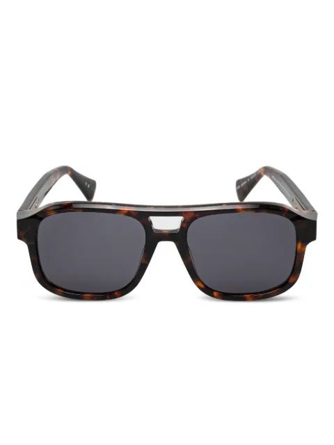 AllSaints rectangle-frame sunglasses