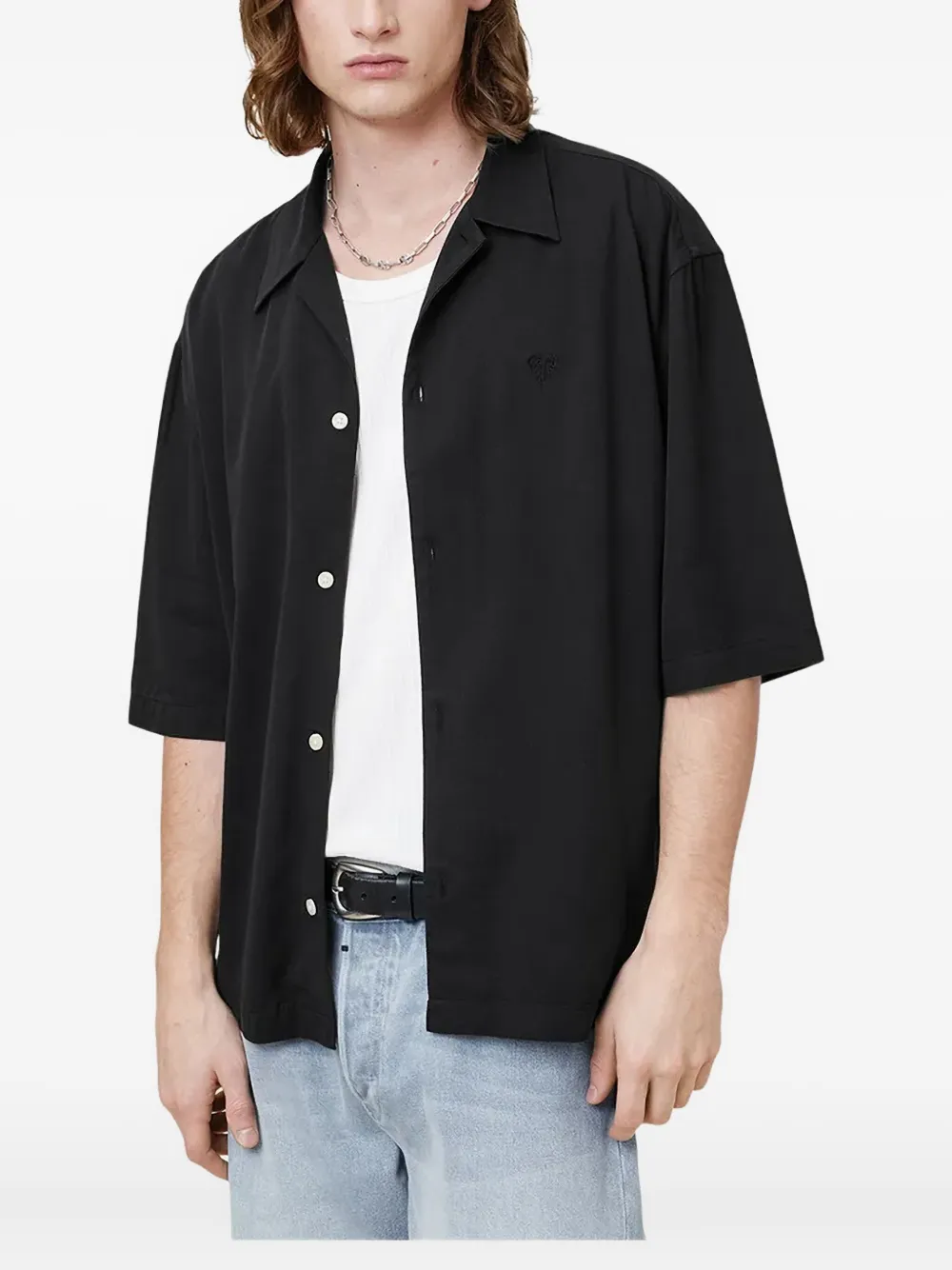 AllSaints Rialto シャツ - ブラック AllSaints Rialto シャツ - ブラック