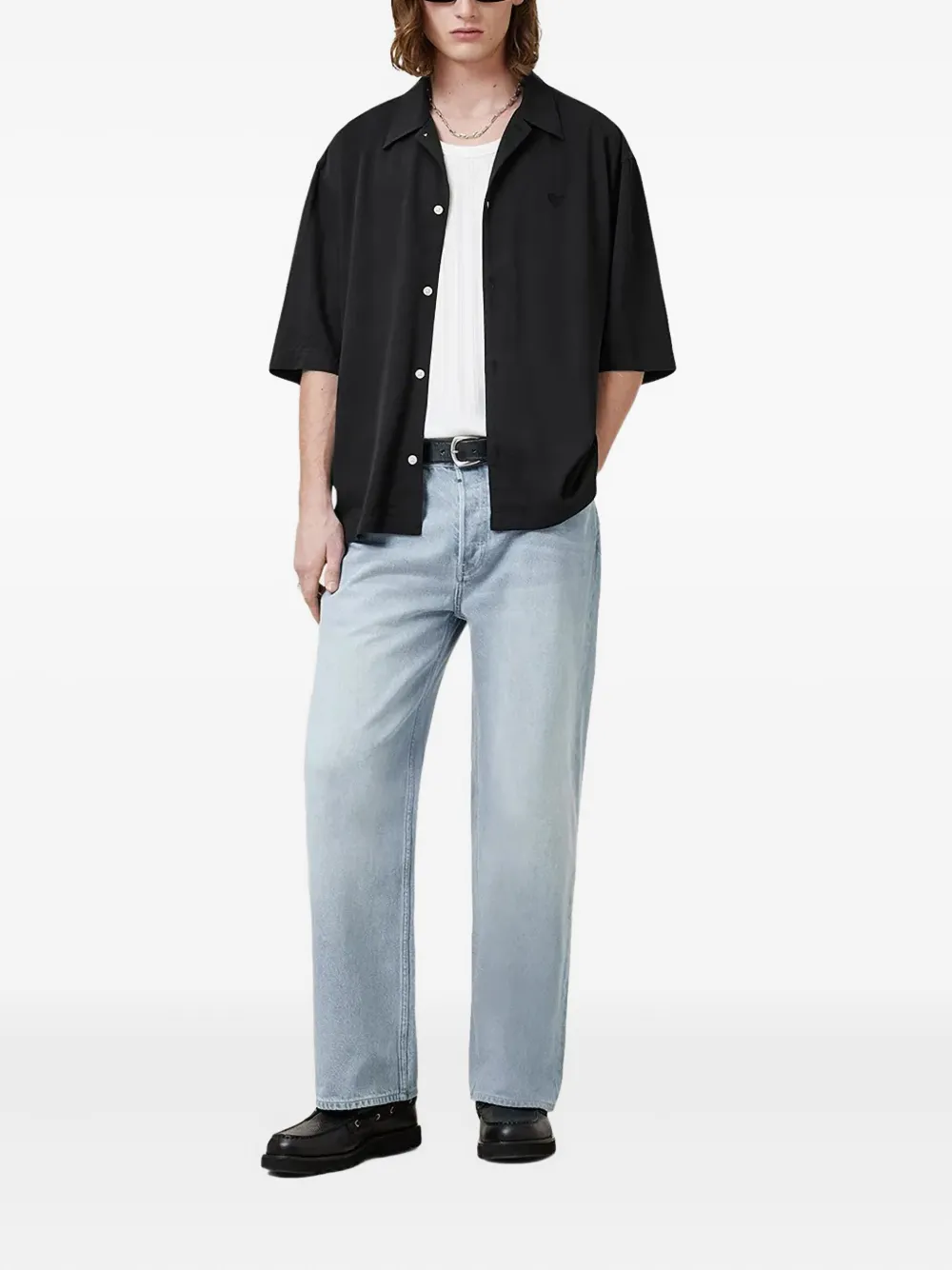 AllSaints Rialto overhemd Zwart