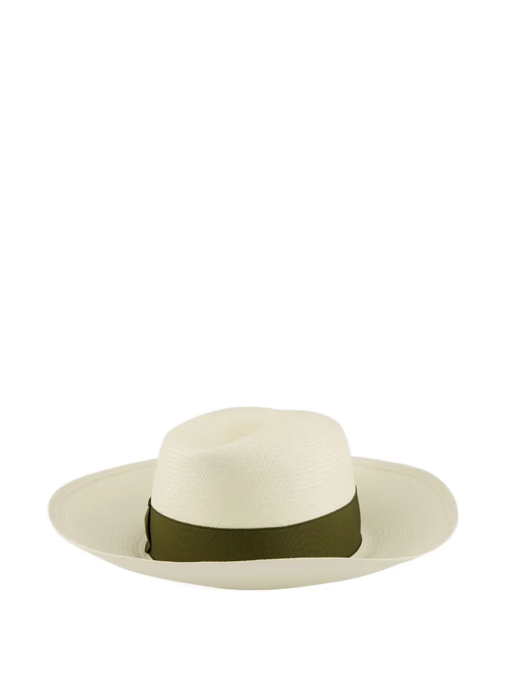Borsalino Claudette Panama wide-brim hat - Beige