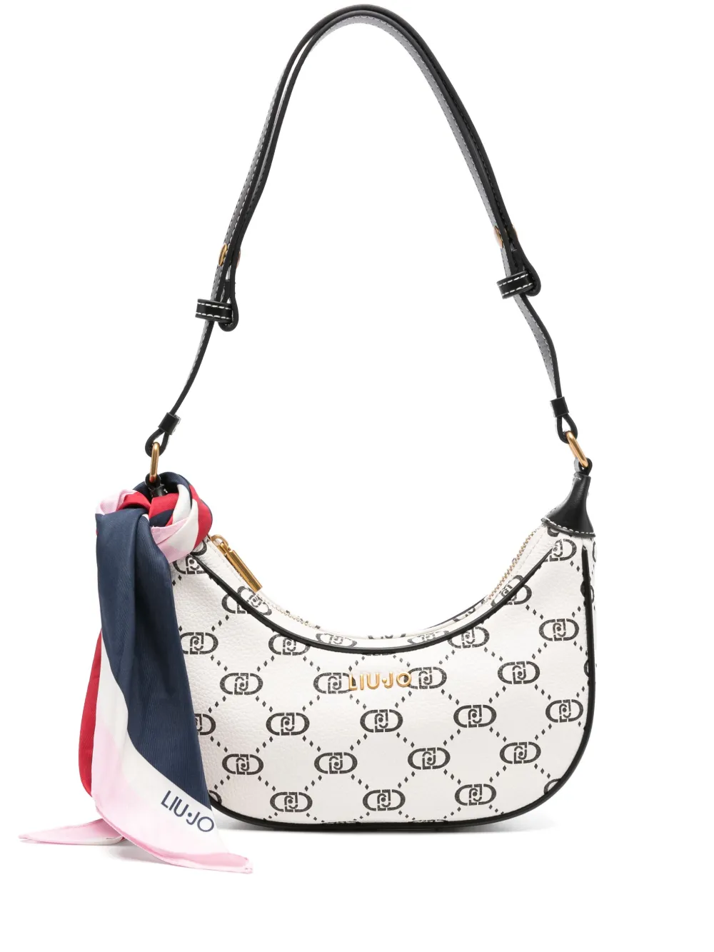 LIU JO monogram-logo shoulder bag | White | Image 1