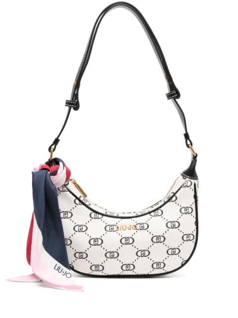 LIU JO monogram-logo shoulder bag