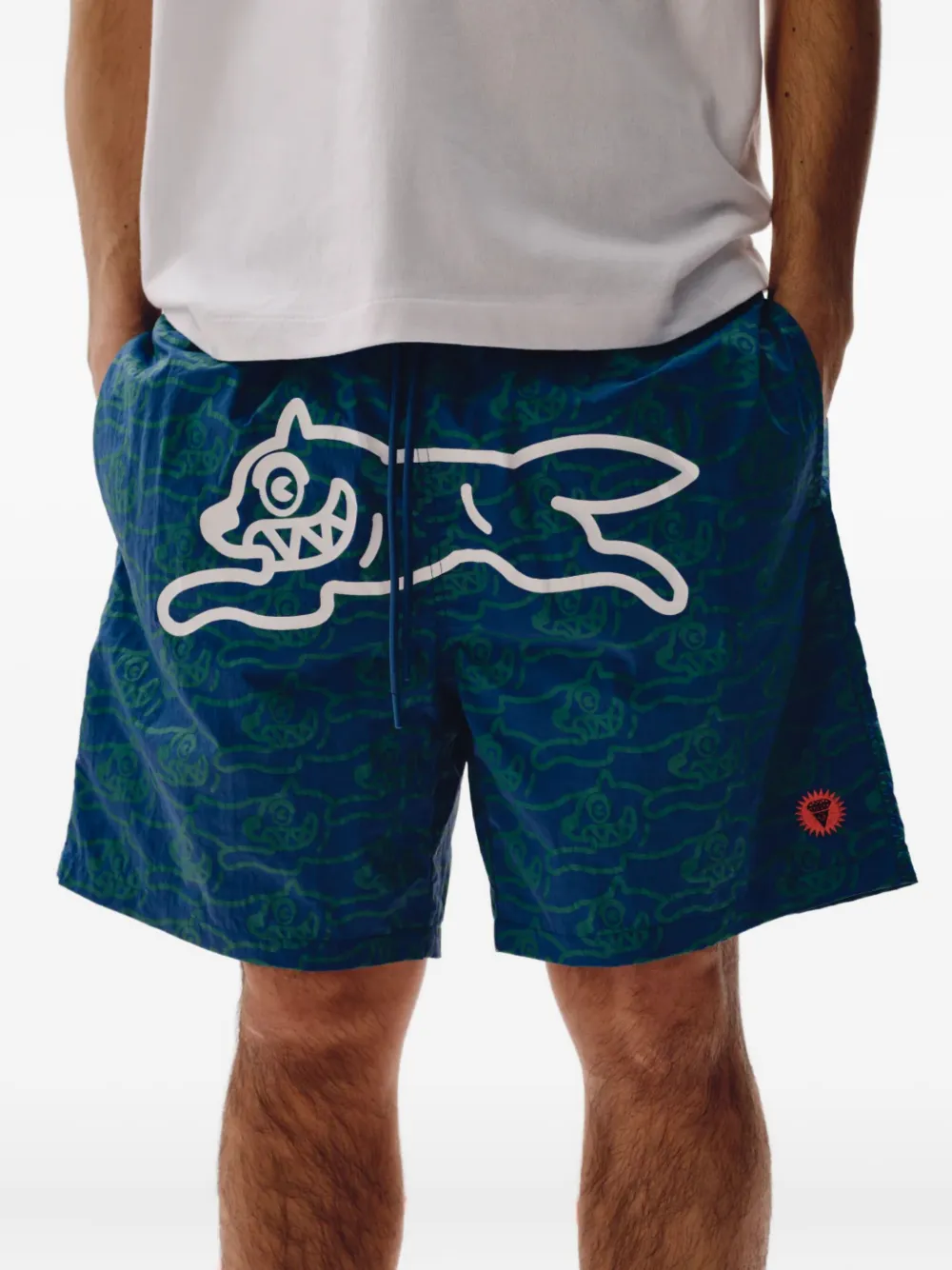 Shop Icecream Graphic-print Swim Shorts