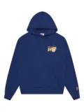 ICECREAM graphic-print hoodie - Blue