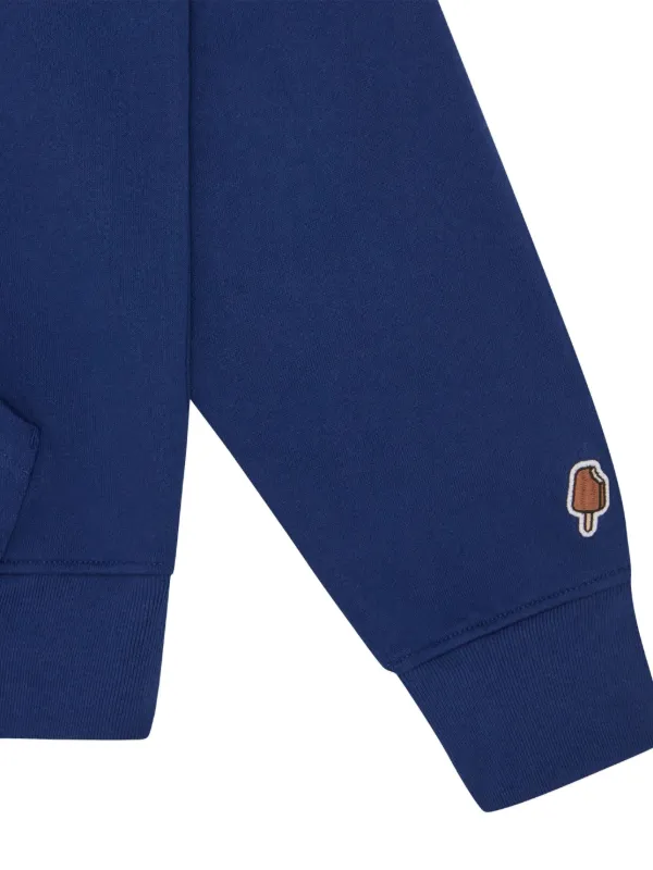 ICECREAM graphic-print Hoodie | Blue | FARFETCH JO