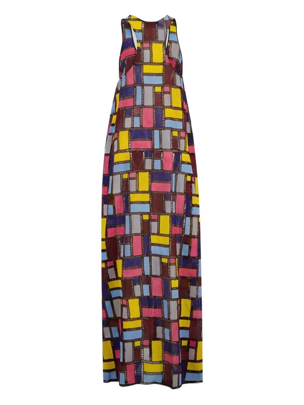 Gabriela Hearst Niki maxi-jurk - Roze