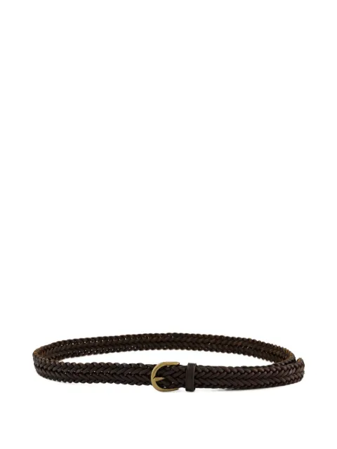DRAGON DIFFUSION braided leather belt