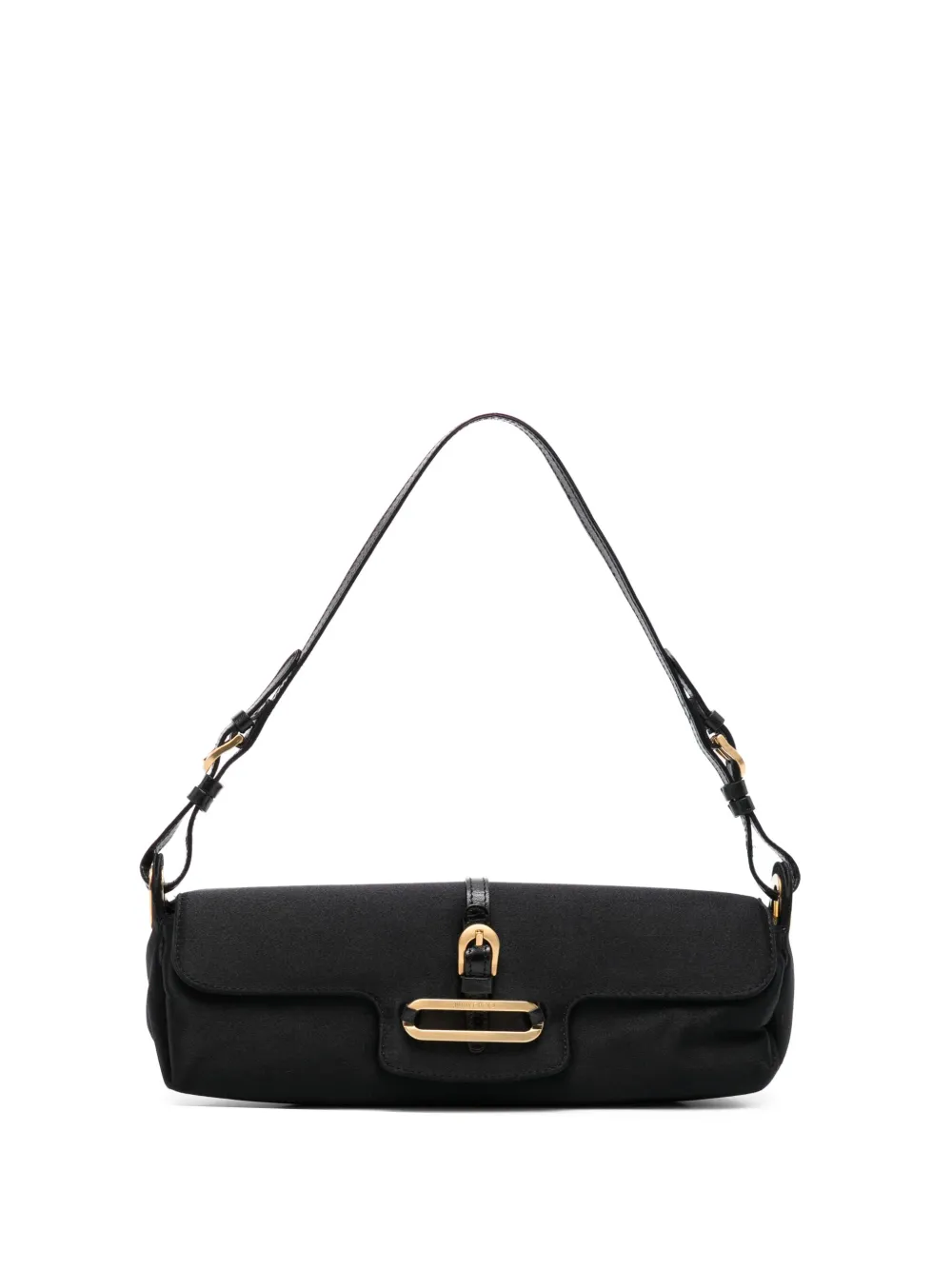 Jimmy Choo Pre-Owned logo-plaque shoulder bag | Black | Image 1