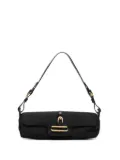 Jimmy Choo Pre-Owned logo-plaque shoulder bag - Black
