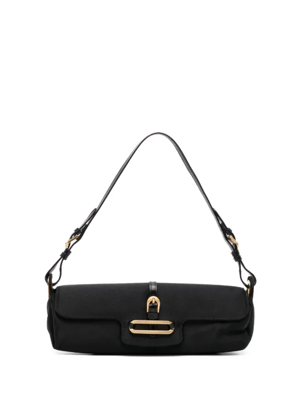Jimmy Choo Pre-Owned ロゴプレート ショルダーバッグ | ブラック