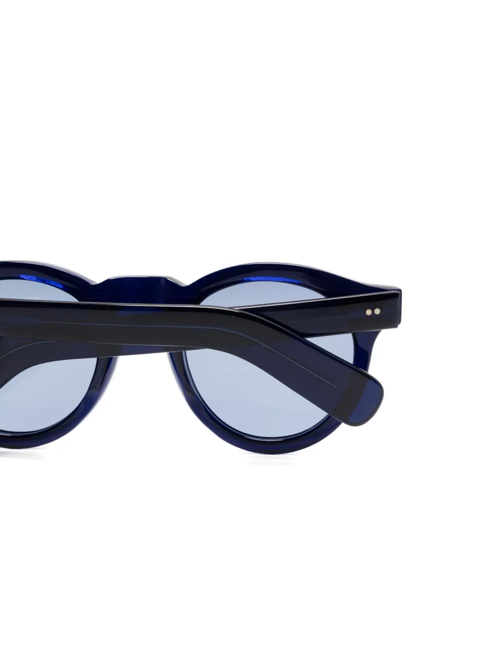 Family Affair round-frame sunglasses Blauw