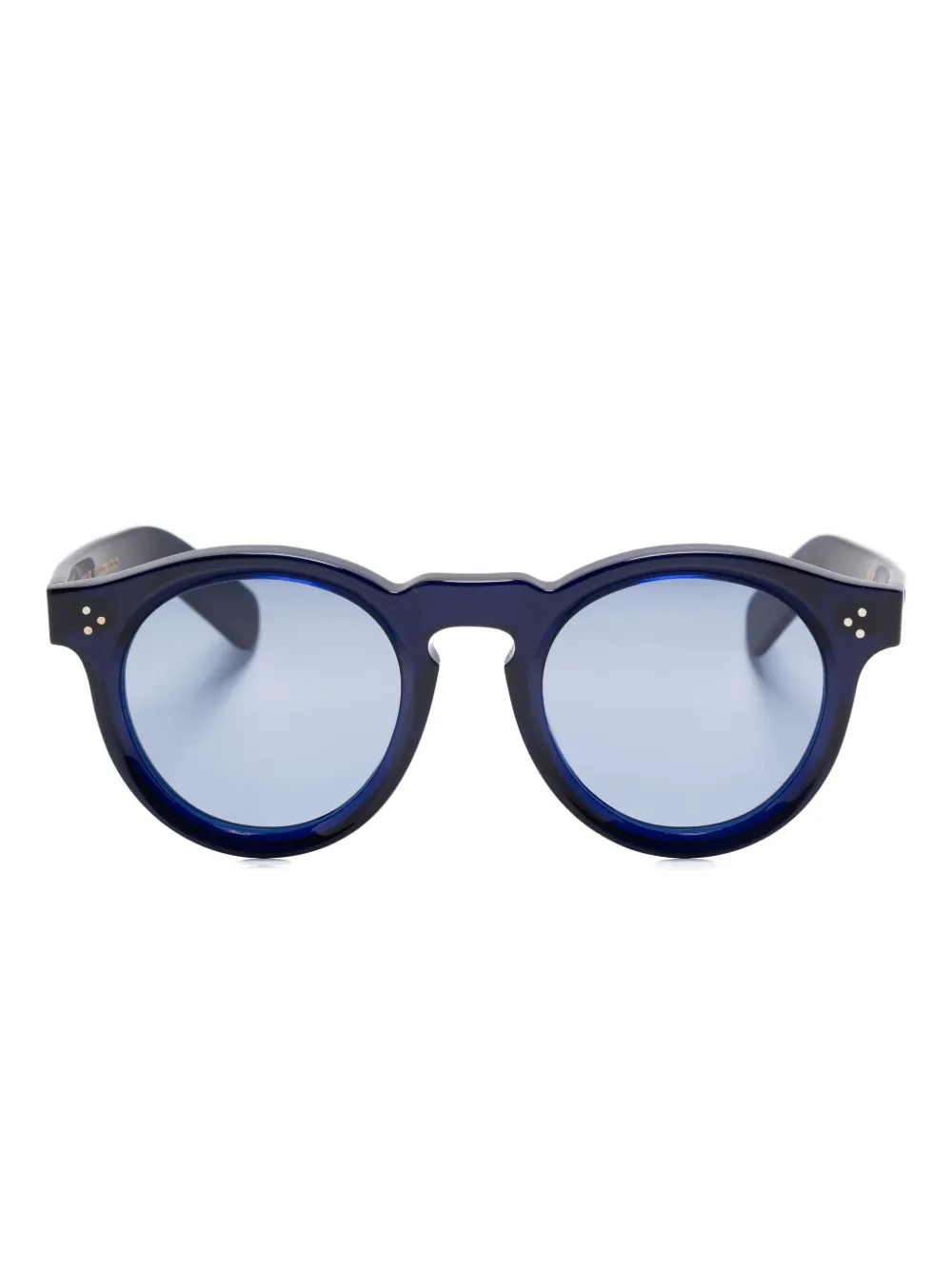 Family Affair round-frame sunglasses Blauw