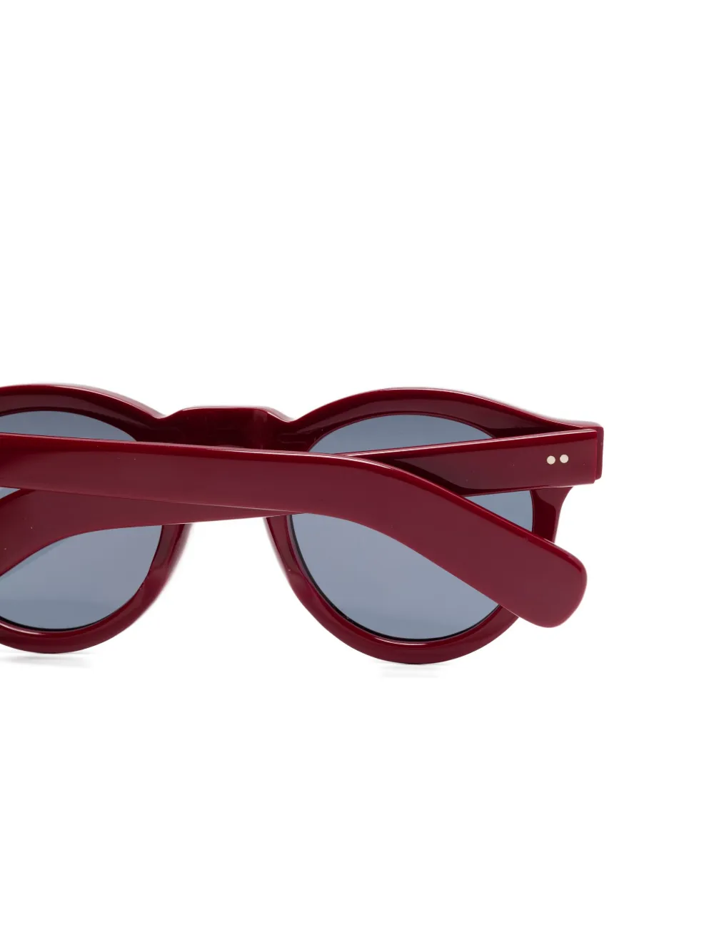 Family Affair round-frame sunglasses Rood