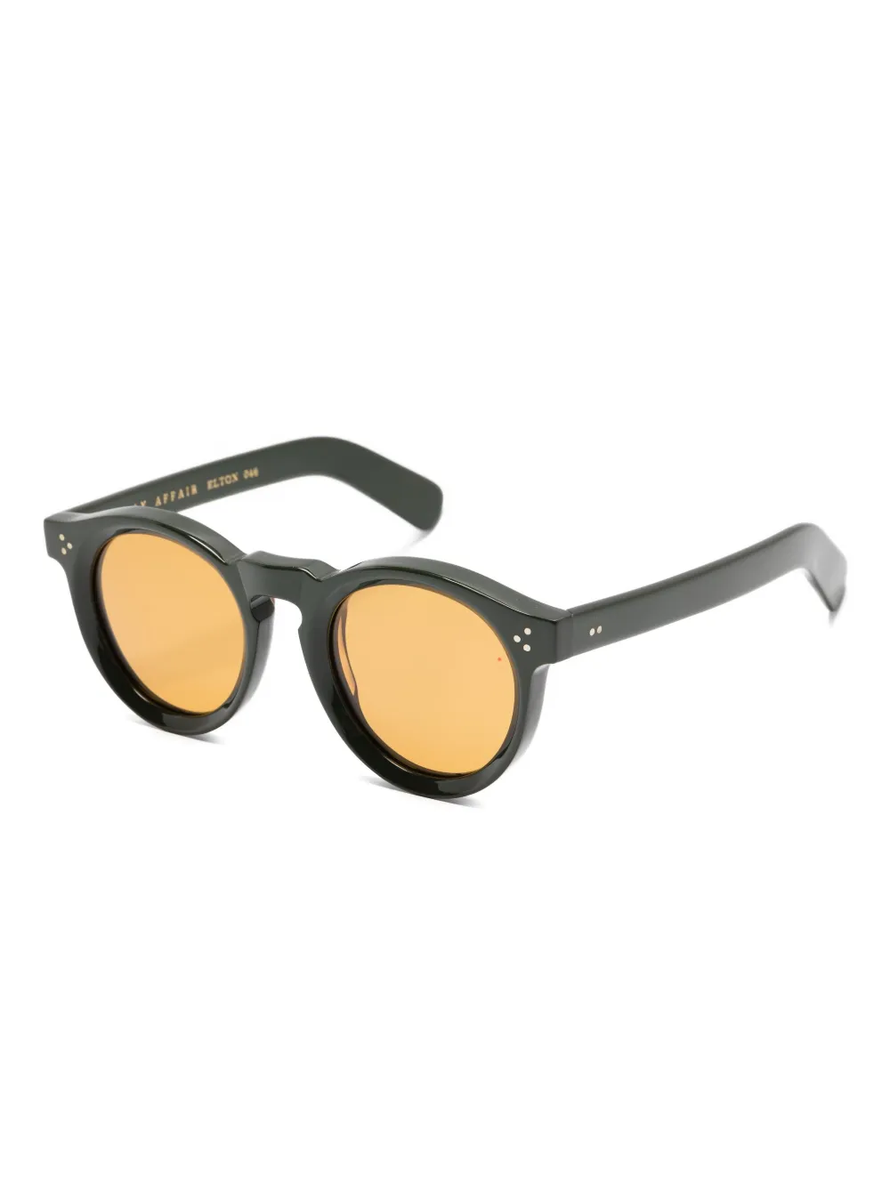Family Affair Elton round-frame sunglasses Groen