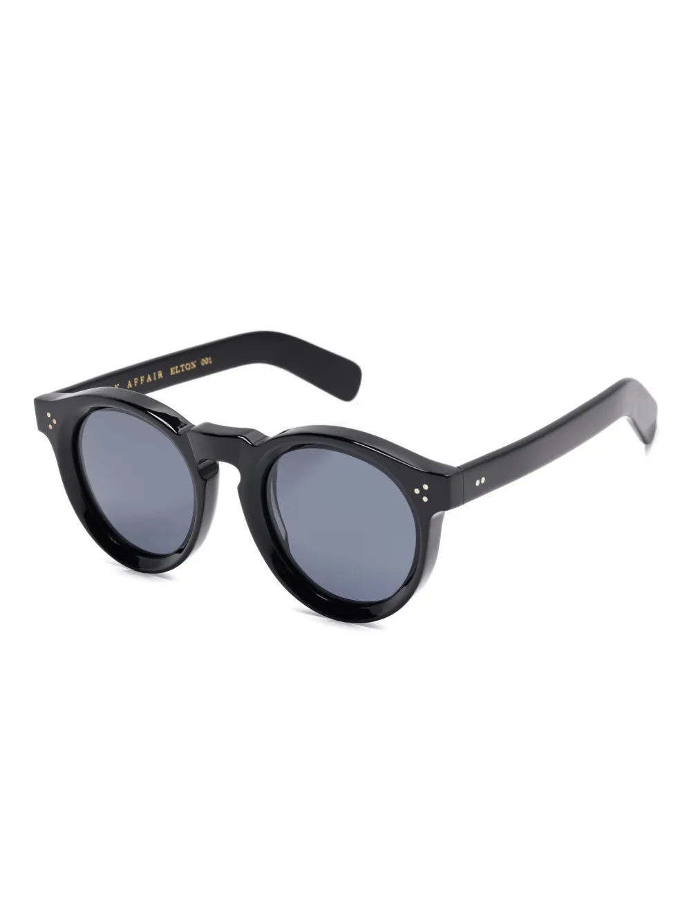 Family Affair Elton round-frame sunglasses Zwart