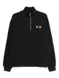 Maison Kitsuné Fox Head half-zip sweatshirt - Grey