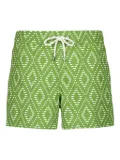 Frescobol Carioca print swim shorts - Green