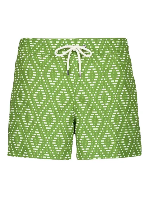 Frescobol Carioca print swim shorts