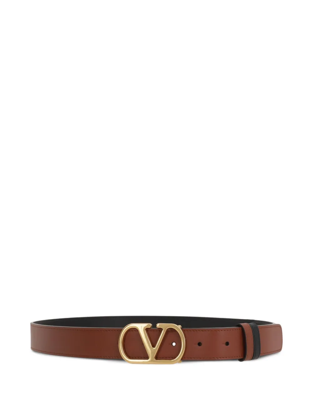 Valentino Garavani Leren riem Bruin