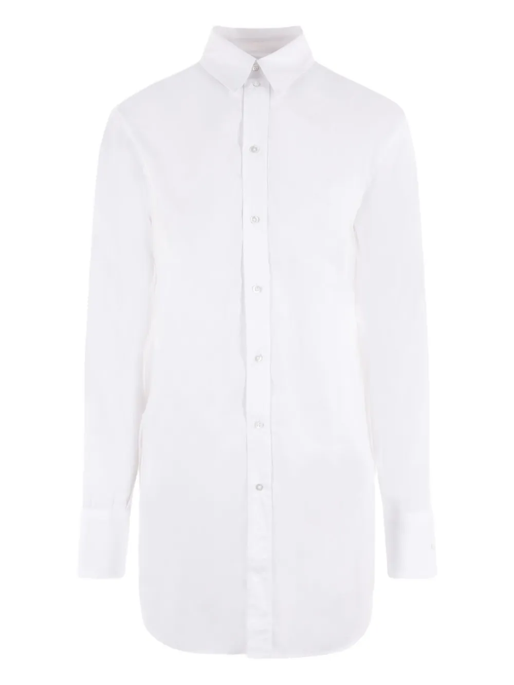 SA SU PHI Slim-fit blouse Wit