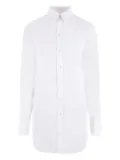 SA SU PHI classic-collar shirt - White