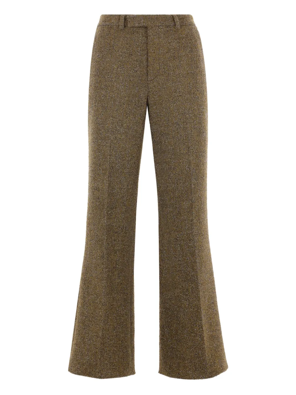 Valentino Garavani welt-pocket belt-loops trousers | Green | Image 1