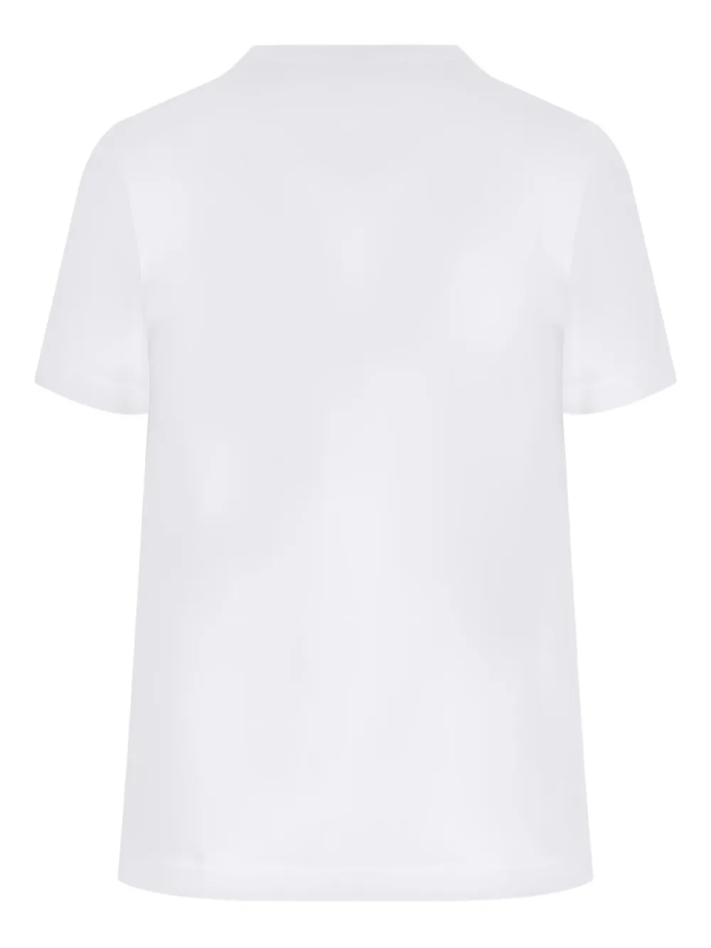 Comme Des Garçons bow-detailed cotton T-shirt Wit