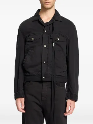 Ann Demeulemeester Raf レザージャケット | ブラック | FARFETCH JP