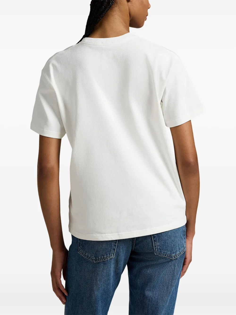 Polo Ralph Lauren T-shirt met geborduurd logo Wit