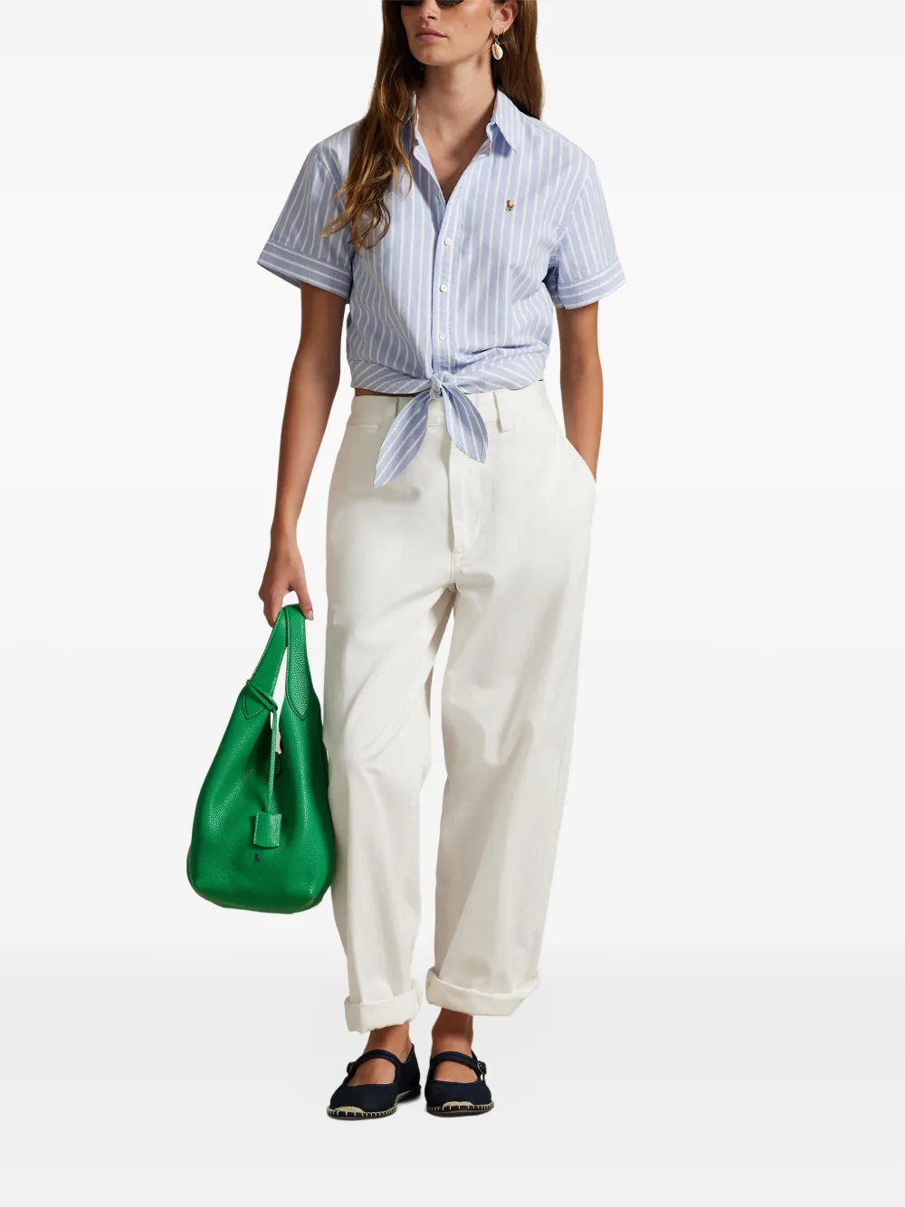 Polo Ralph Lauren Gestreepte blouse - Blauw